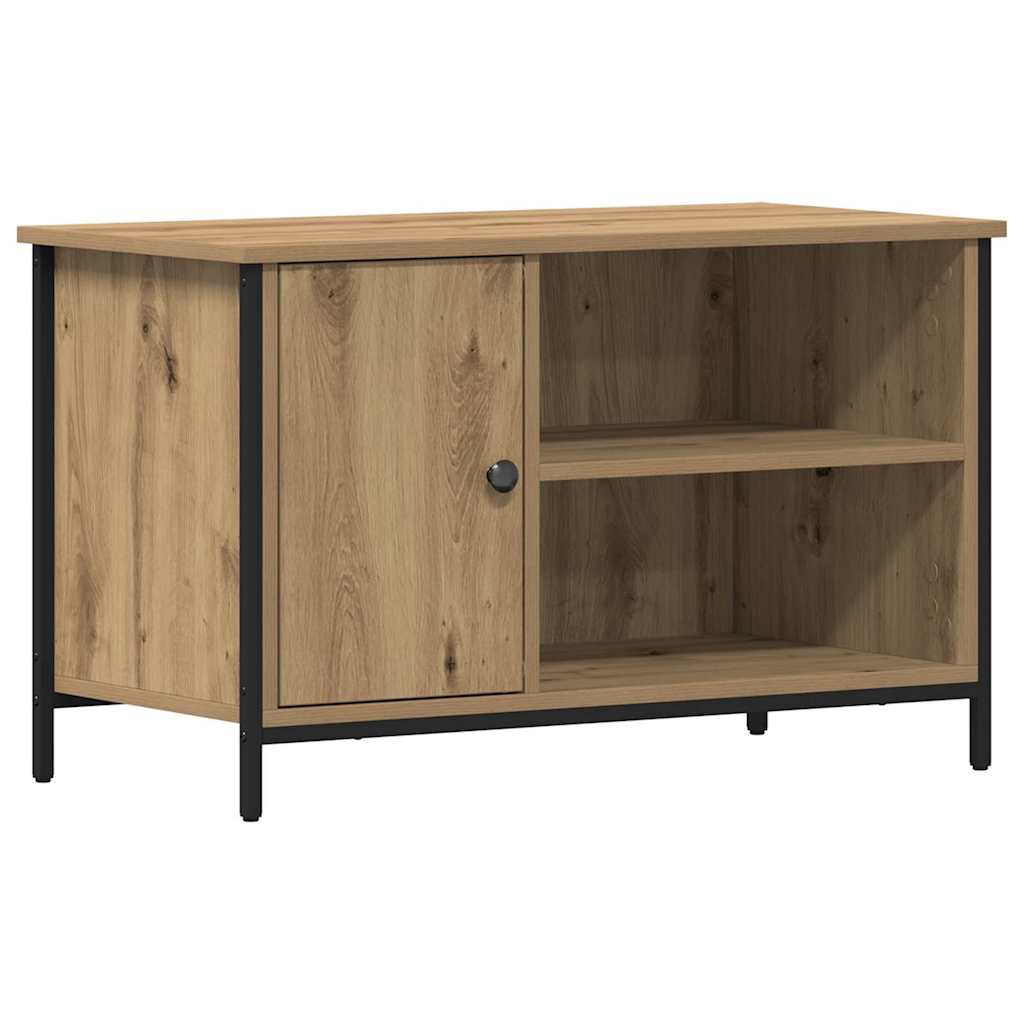 Cabinet TV stejar artizanal 80 x 40 x 50 cm Lemn compozit GartenMobel Dekor