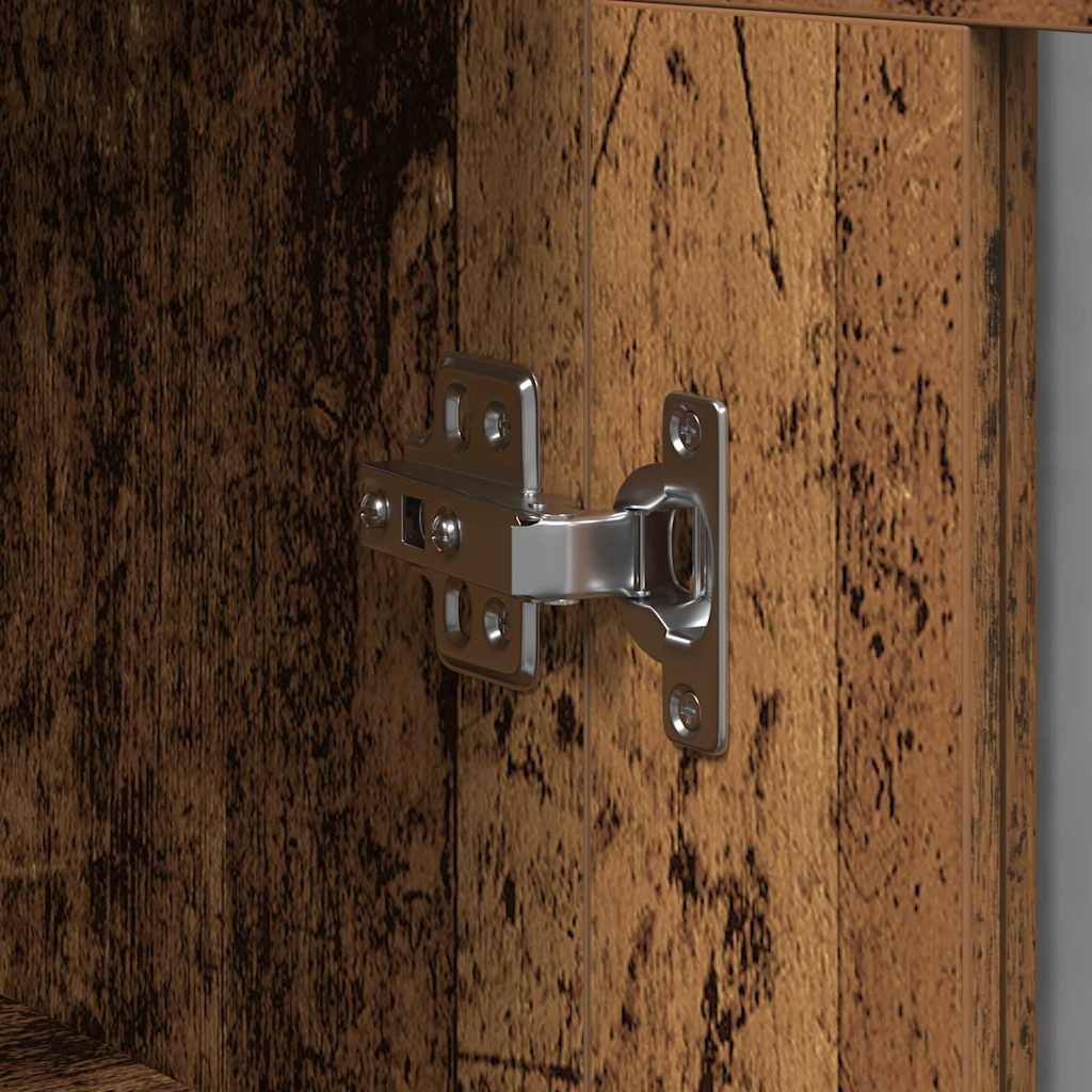 Cabinet suspendat Lemn vechi 69.5 x 34 x 90 cm Lemn compozit GartenMobel Dekor