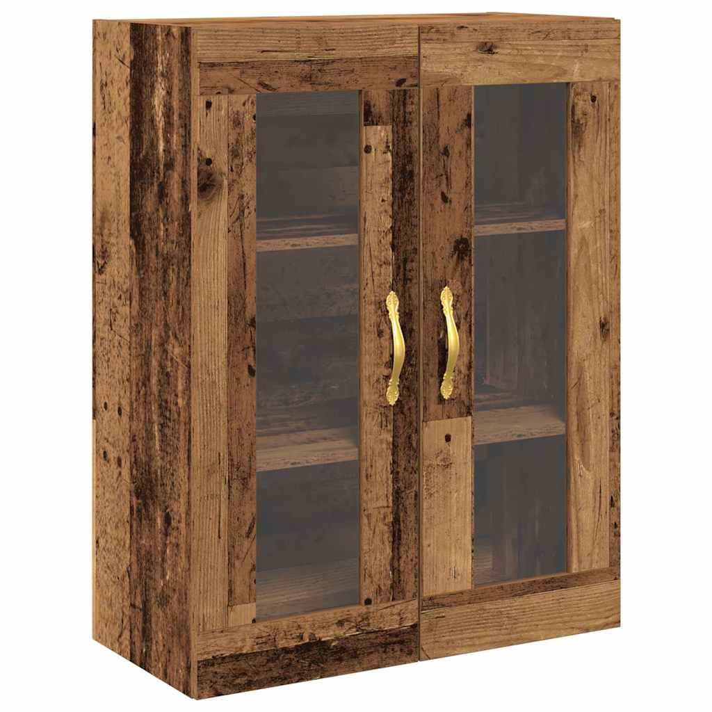 Cabinet suspendat Lemn vechi 69.5 x 34 x 90 cm Lemn compozit GartenMobel Dekor