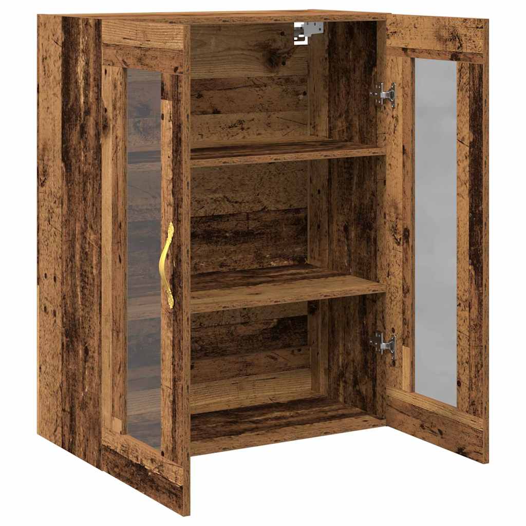 Cabinet suspendat Lemn vechi 69.5 x 34 x 90 cm Lemn compozit GartenMobel Dekor