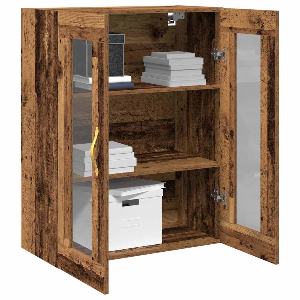 Cabinet suspendat Lemn vechi 69.5 x 34 x 90 cm Lemn compozit GartenMobel Dekor