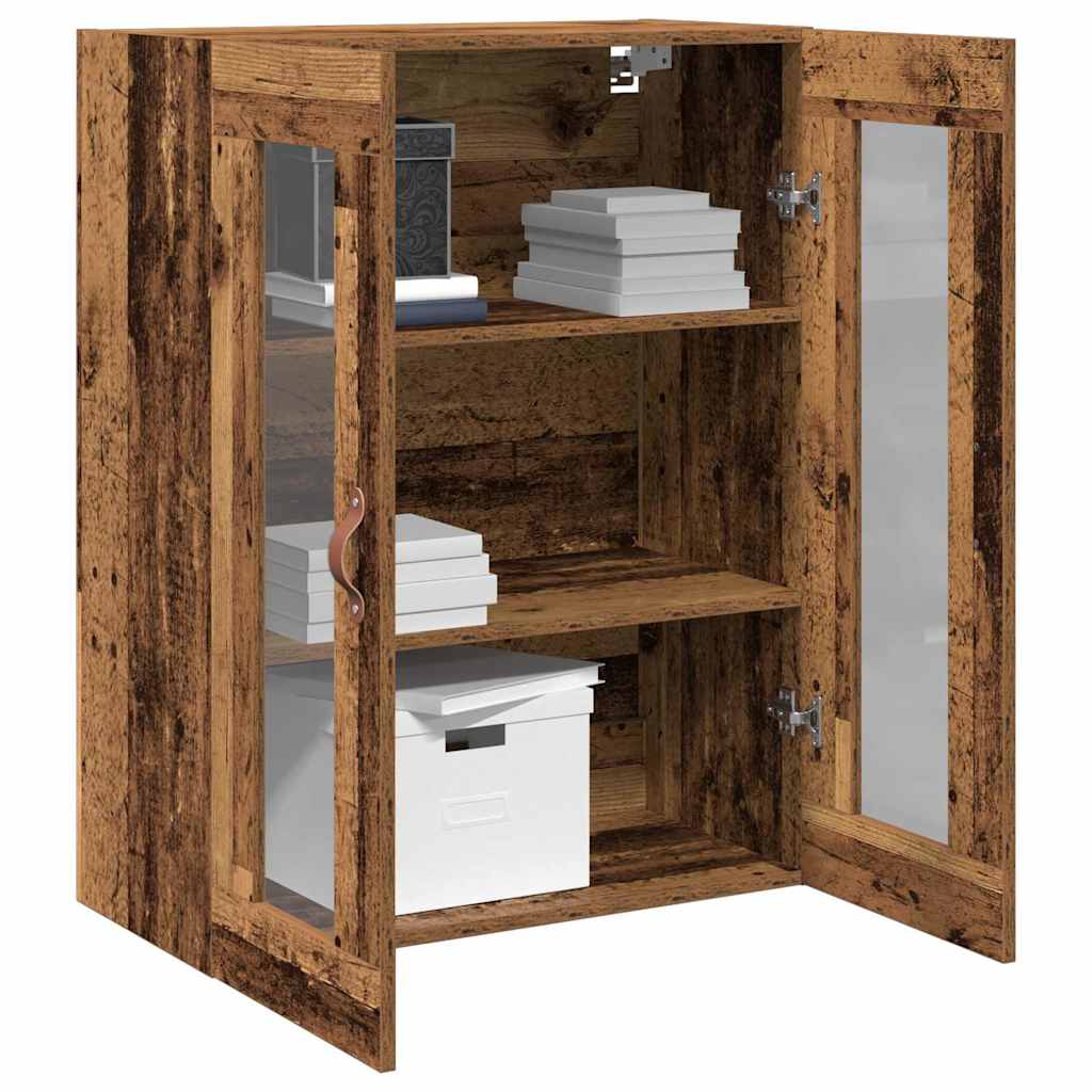 Cabinet suspendat Lemn vechi 69.5 x 34 x 90 cm Lemn compozit GartenMobel Dekor