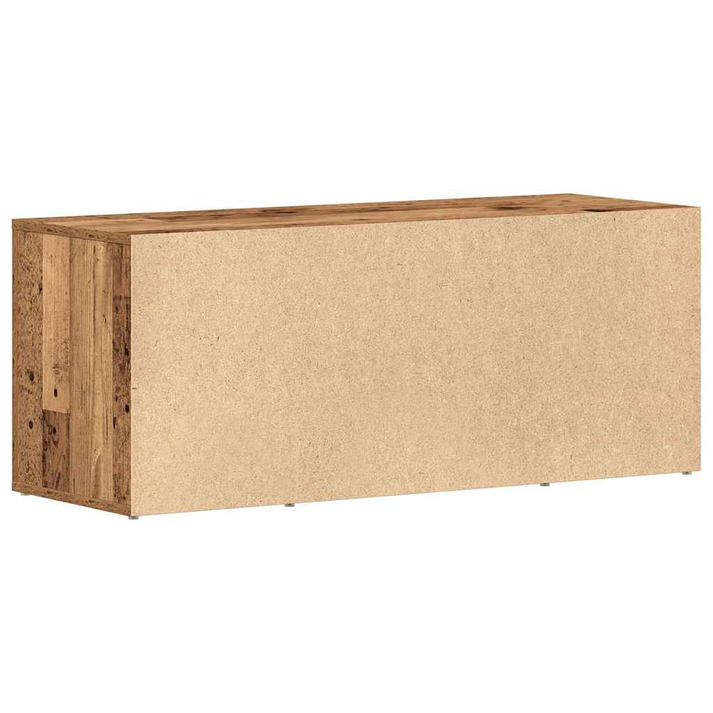 Dulap TV Lemn vechi 100 x 35 x 40 cm Lemn compozit GartenMobel Dekor