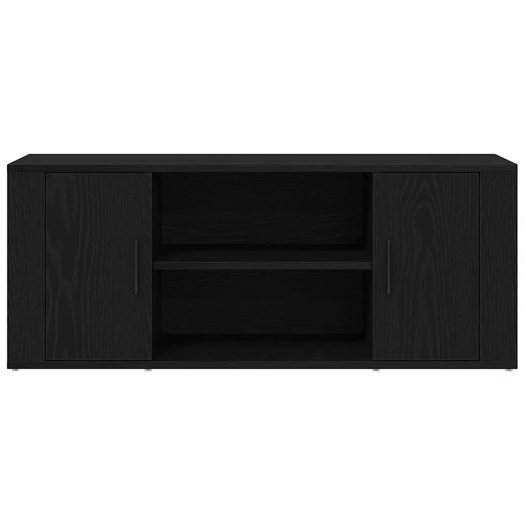Dulap TV Stejar negru 100 x 35 x 40 cm Lemn compozit GartenMobel Dekor