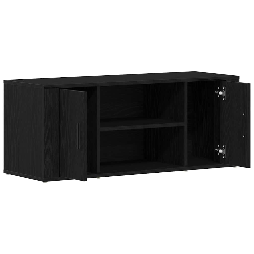 Dulap TV Stejar negru 100 x 35 x 40 cm Lemn compozit GartenMobel Dekor