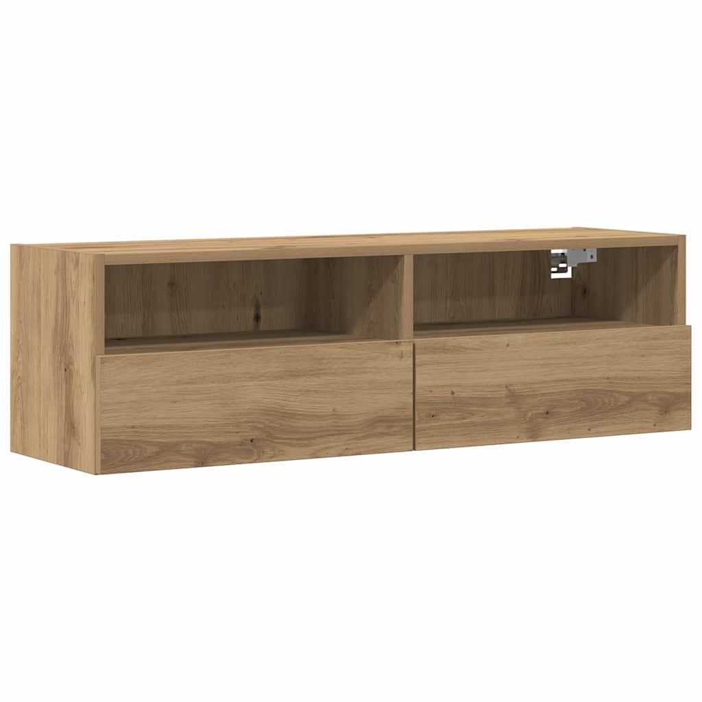 Dulap TV de perete Pe perete stejar artizanal 100 x 30 x 30 cm GartenMobel Dekor