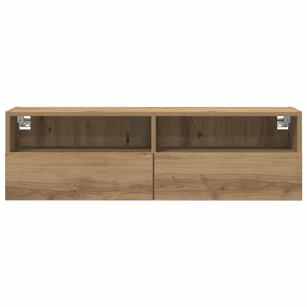 Dulap TV de perete Pe perete stejar artizanal 100 x 30 x 30 cm GartenMobel Dekor