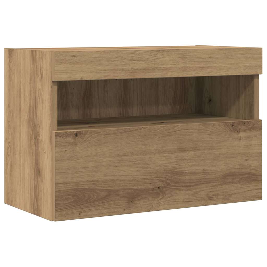 Dulap TV de perete Pe perete stejar artizanal 60 x 30 x 40 cm GartenMobel Dekor