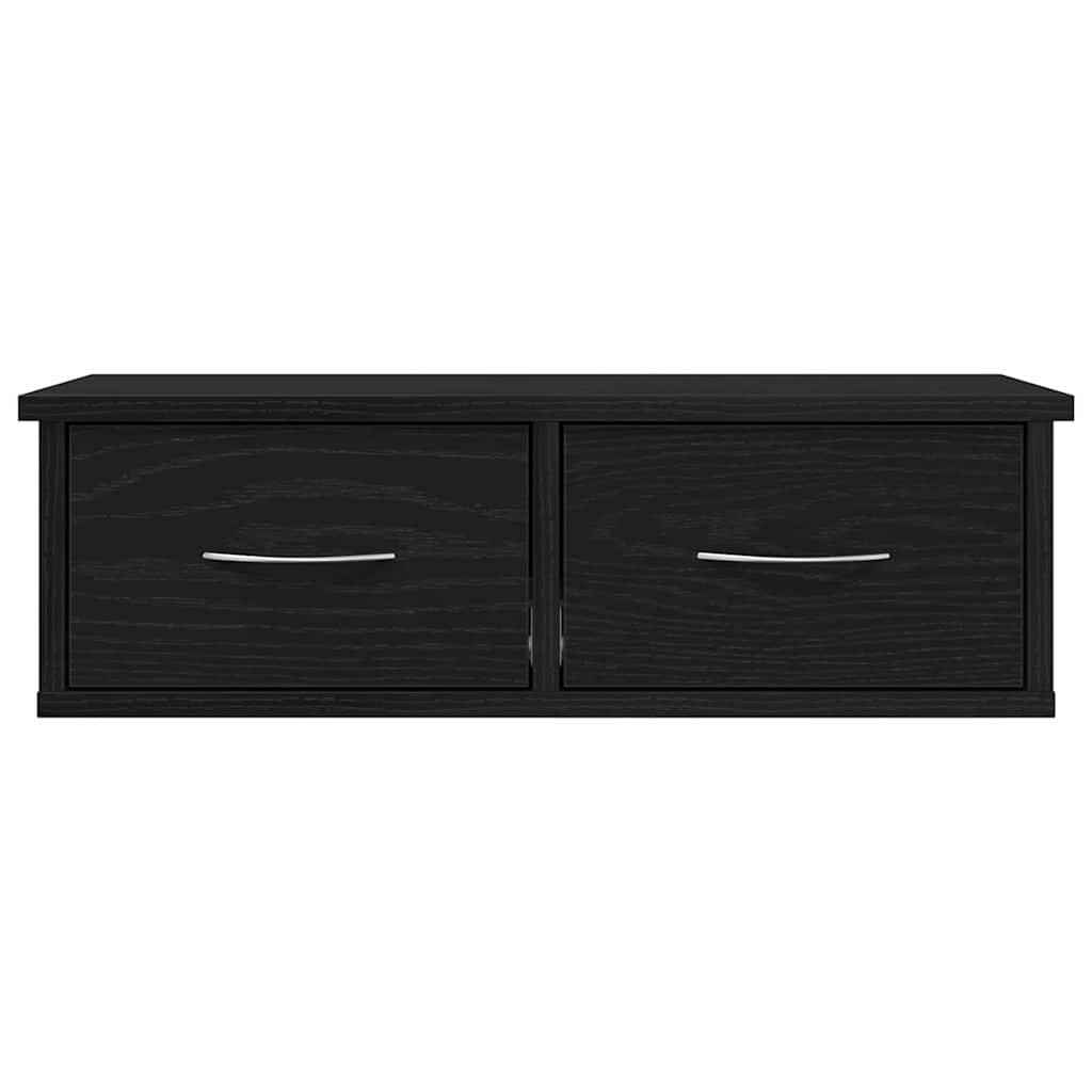 Dulap de perete Stejar negru 60 x 26 x 18.5 cm Lemn compozit GartenMobel Dekor