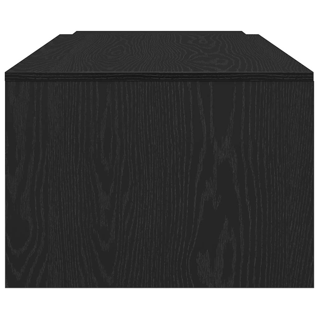 Masă de cafea Stejar negru 150 x 50 x 35 cm Lemn compozit GartenMobel Dekor