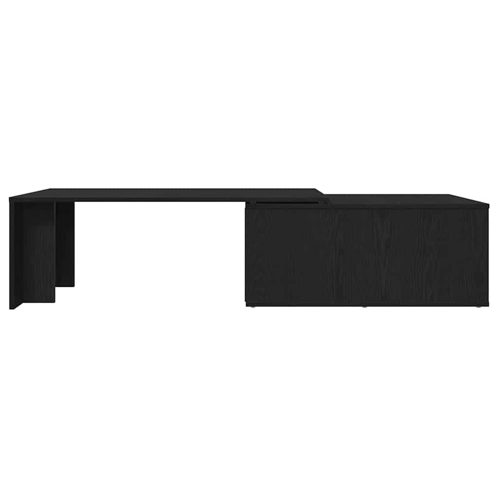 Masă de cafea Stejar negru 150 x 50 x 35 cm Lemn compozit GartenMobel Dekor