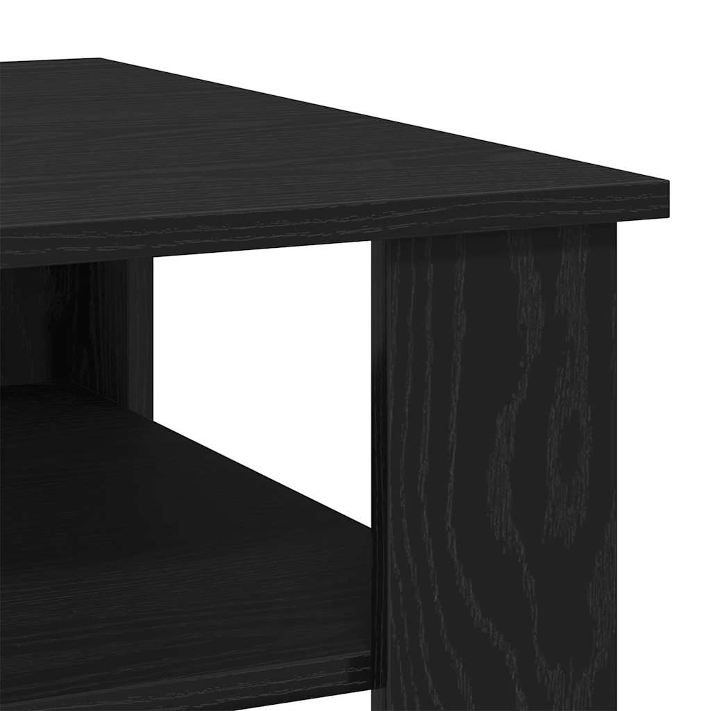 Masă de cafea Stejar negru 60 x 60 x 42 cm Lemn compozit GartenMobel Dekor