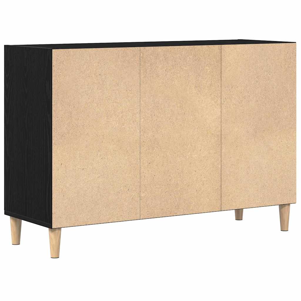 Bufet Stejar negru 103.5 x 35 x 70 cm Lemn compozit GartenMobel Dekor