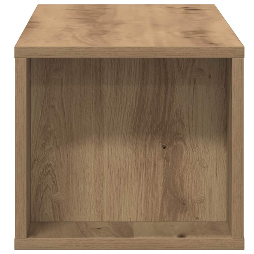 Cabinet TV Bej 100 x 30 x 26.5 cm Lemn compozit GartenMobel Dekor