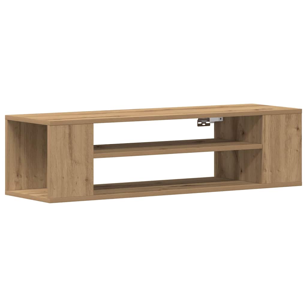 Cabinet TV Bej 100 x 30 x 26.5 cm Lemn compozit GartenMobel Dekor