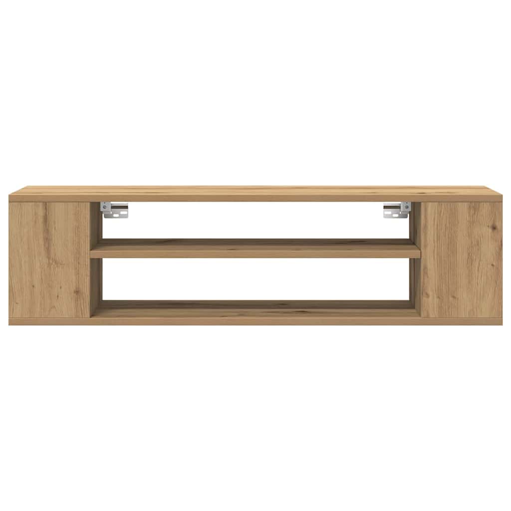 Cabinet TV Bej 100 x 30 x 26.5 cm Lemn compozit GartenMobel Dekor