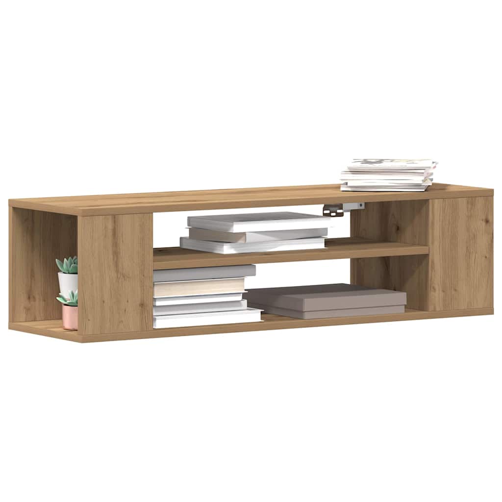 Cabinet TV Bej 100 x 30 x 26.5 cm Lemn compozit GartenMobel Dekor