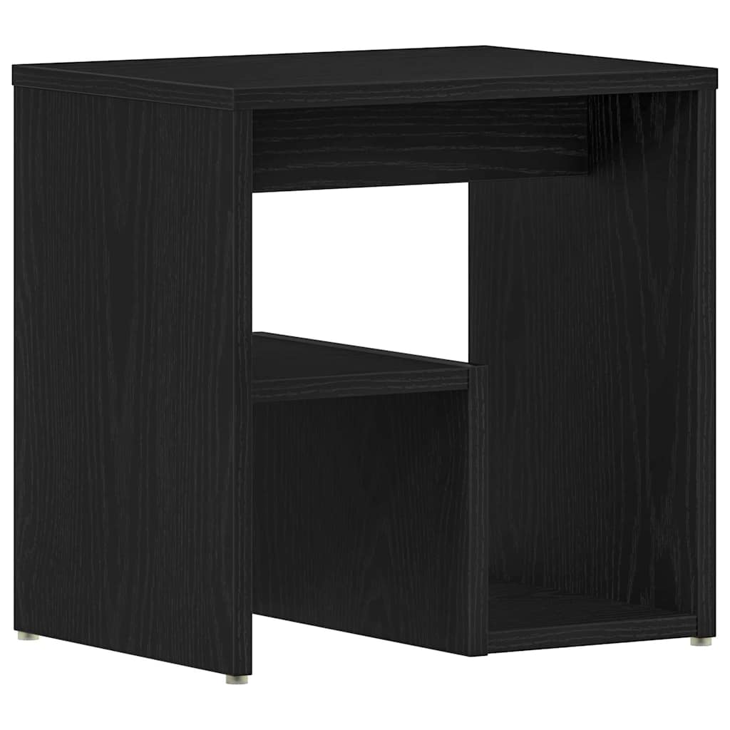 Dulap de noapte 2 pcs Stejar negru 40 x 30 x 40 cm GartenMobel Dekor