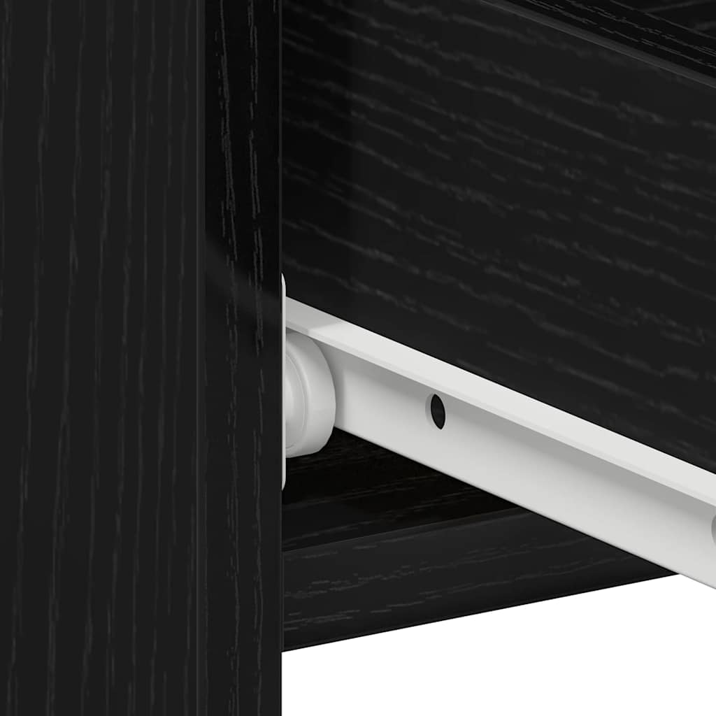 Dulap de noapte Stejar negru 40 x 35 x 62.5 cm Lemn compozit GartenMobel Dekor