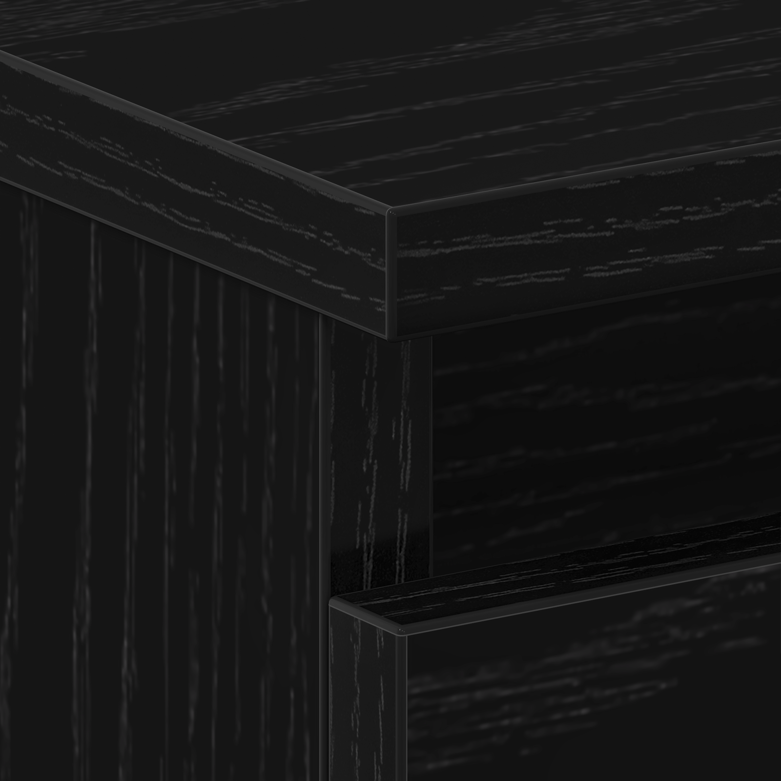 Dulap de noapte cu sertar 2 pcs Stejar negru 40 x 35 x 62.5 cm GartenMobel Dekor