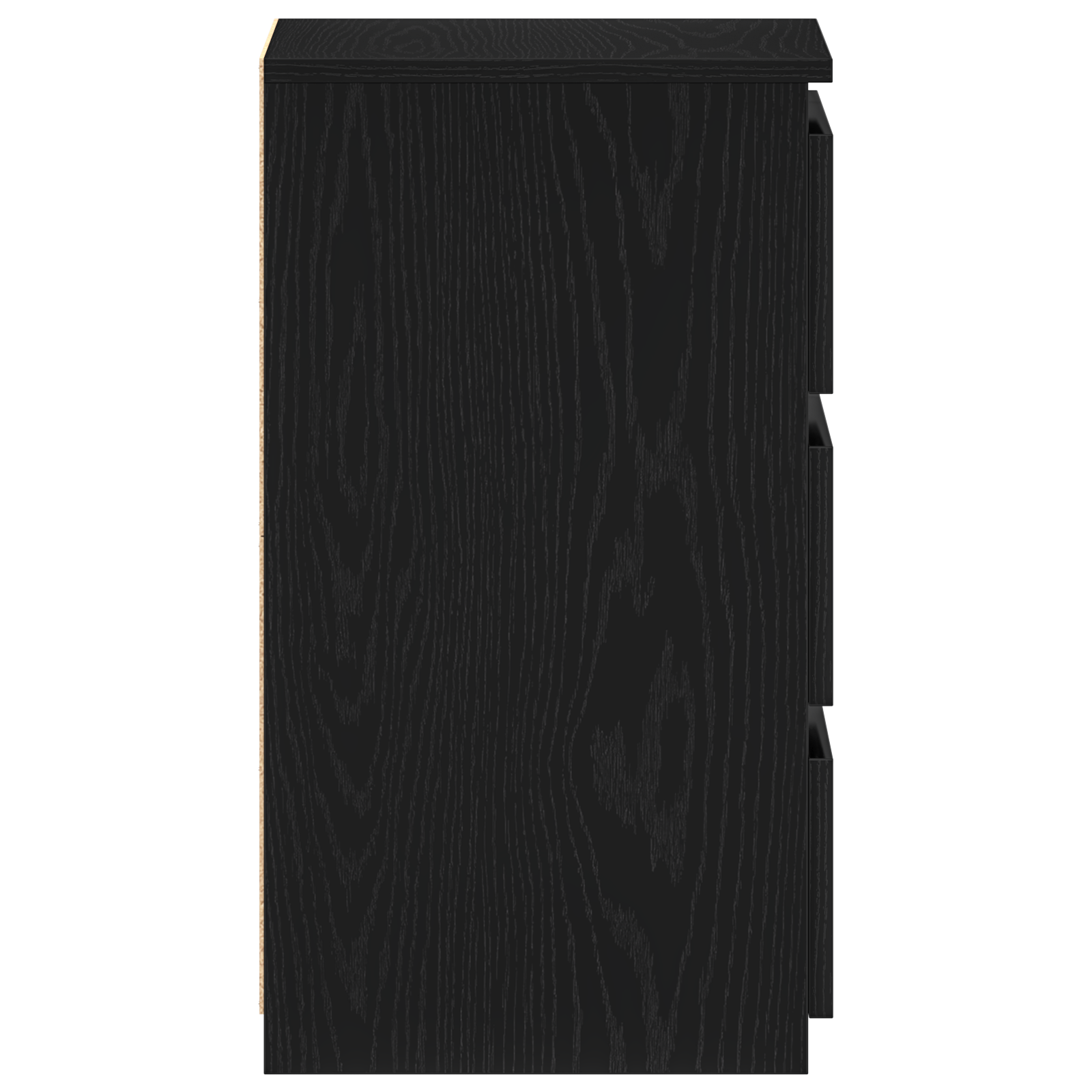 Dulap de noapte cu sertar 2 pcs Stejar negru 40 x 35 x 62.5 cm GartenMobel Dekor