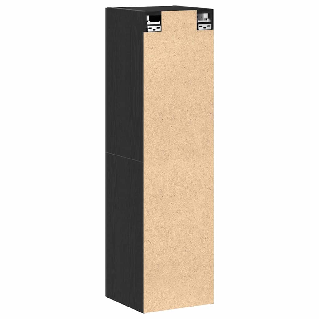 Dulap pentru TV de perete Stejar negru 30.5 x 30 x 110 cm GartenMobel Dekor