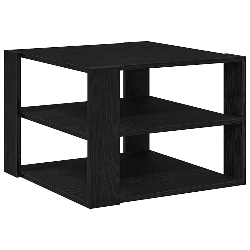Masa de Cafea Stejar negru 59,5 x 59,5 x 40 cm Lemn compozit GartenMobel Dekor