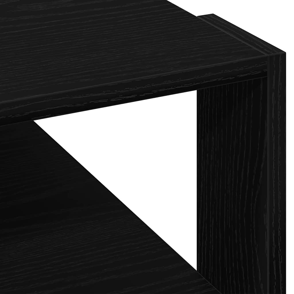 Masa de Cafea Stejar negru 59,5 x 59,5 x 40 cm Lemn compozit GartenMobel Dekor