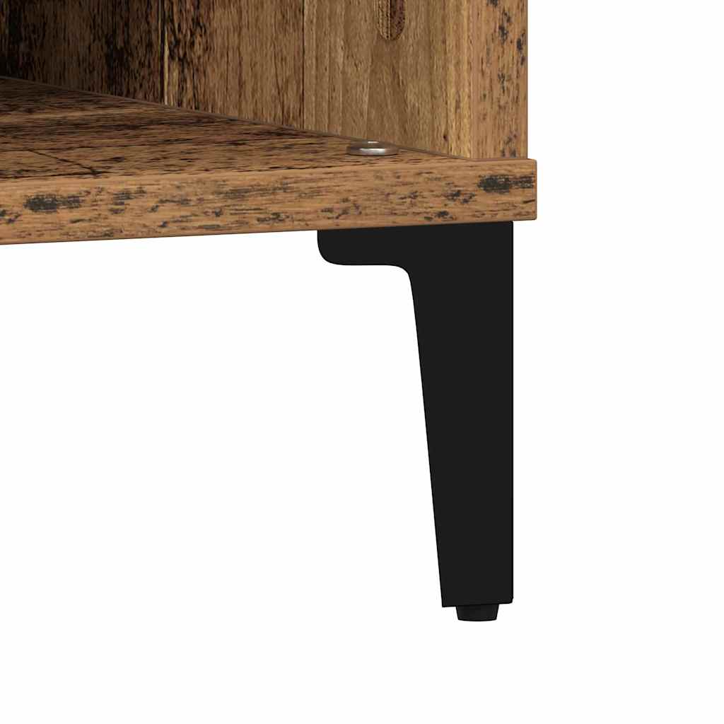 Masă de cafea Lemn vechi 60 x 60 x 30 cm Lemn compozit GartenMobel Dekor