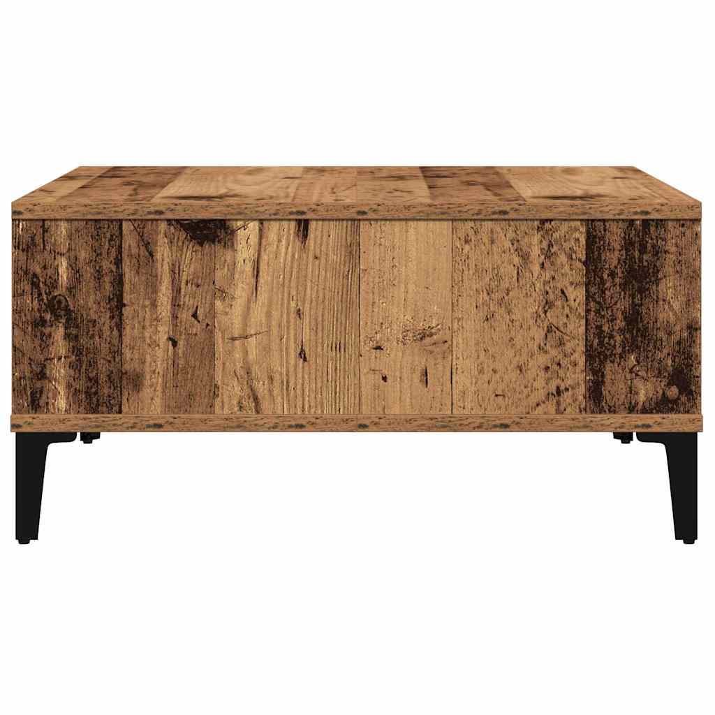 Masă de cafea Lemn vechi 60 x 60 x 30 cm Lemn compozit GartenMobel Dekor