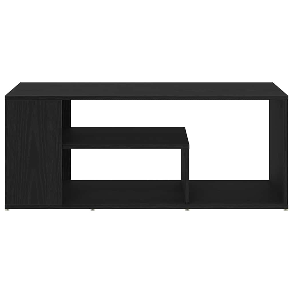 Masă de cafea Stejar negru 100 x 50 x 40 cm Lemn compozit GartenMobel Dekor