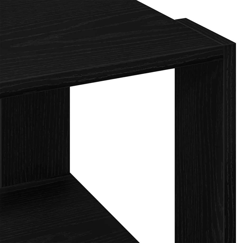 Masă de cafea Stejar negru 40 x 40 x 30 cm Lemn compozit GartenMobel Dekor