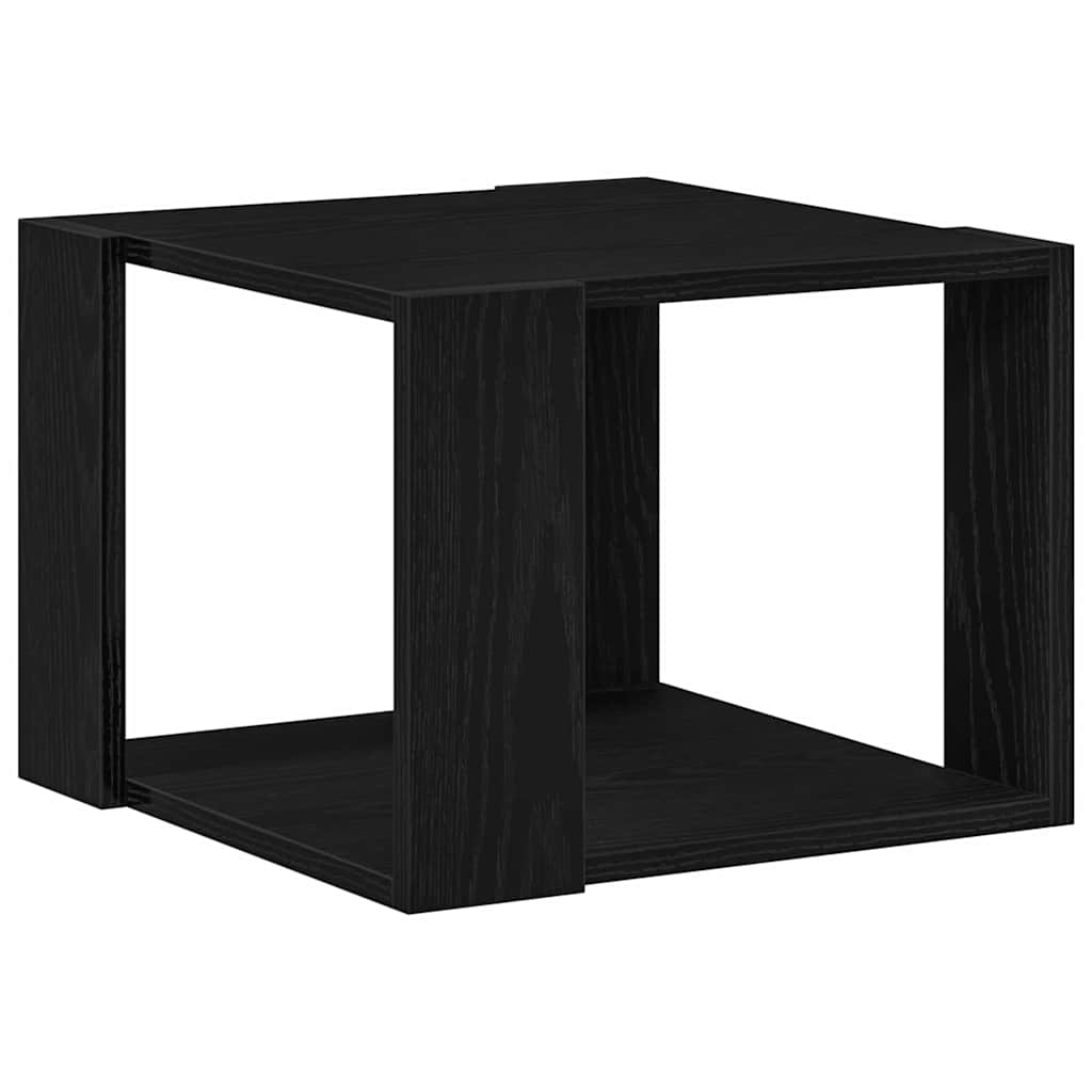Masă de cafea Stejar negru 40 x 40 x 30 cm Lemn compozit GartenMobel Dekor