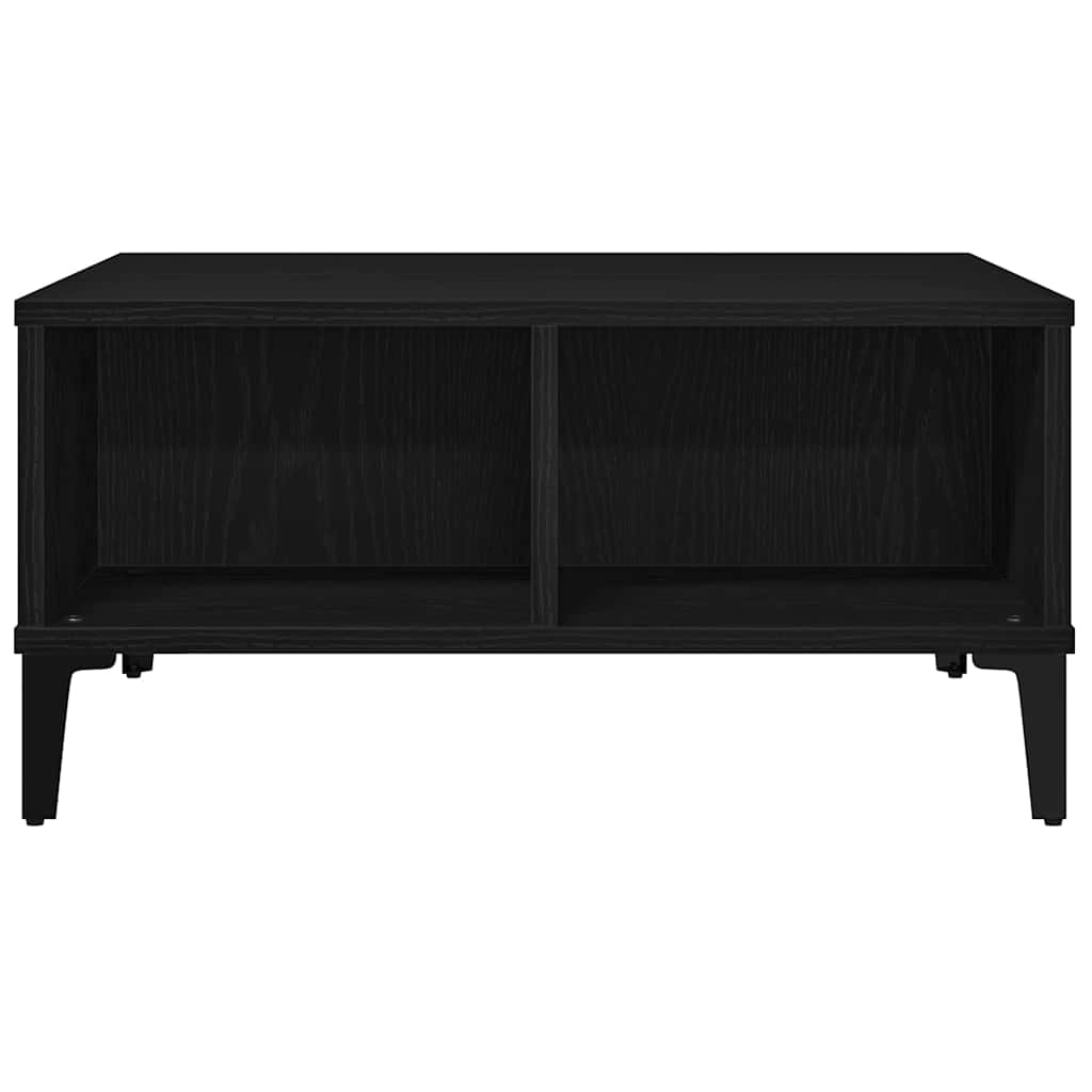Masă de cafea Stejar negru 60 x 60 x 30 cm Lemn compozit GartenMobel Dekor