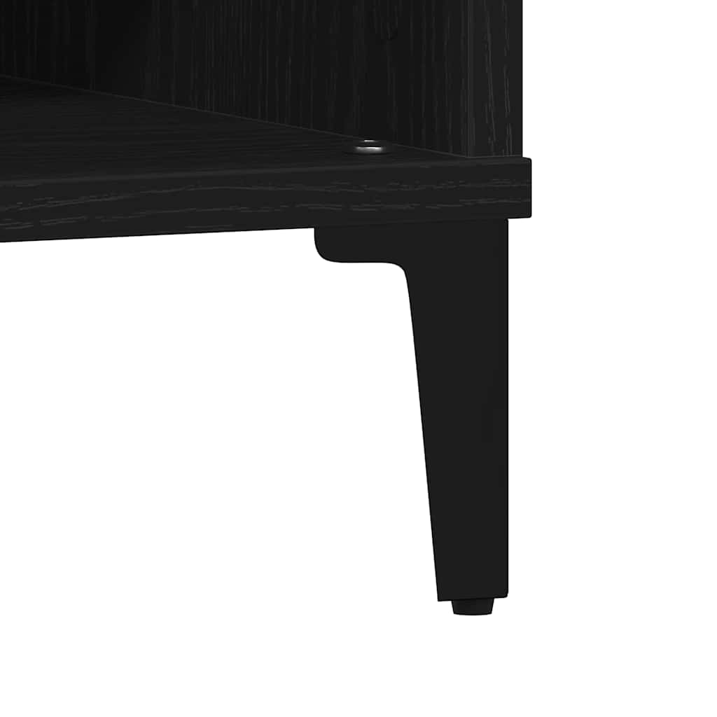 Masă de cafea Stejar negru 60 x 60 x 30 cm Lemn compozit GartenMobel Dekor