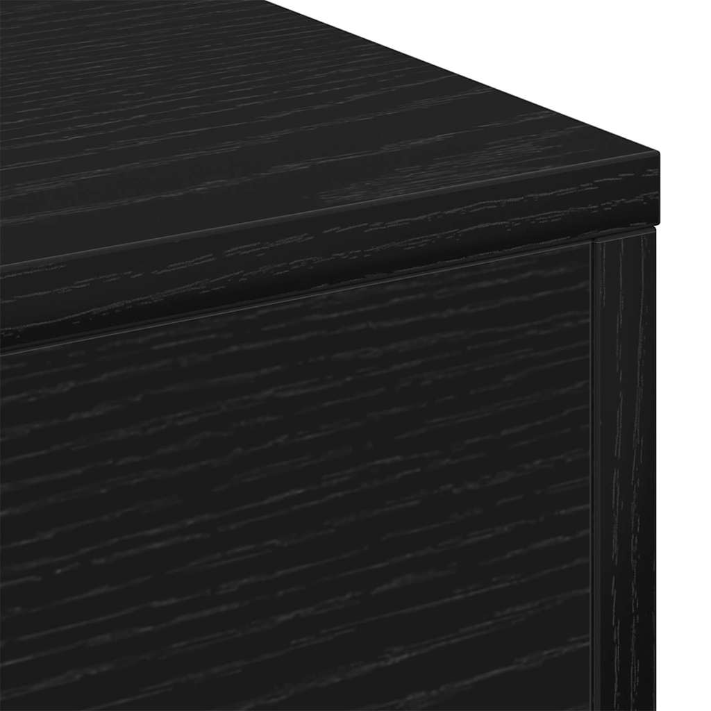 Masă de cafea Stejar negru 96 x 50 x 45 cm Lemn compozit GartenMobel Dekor