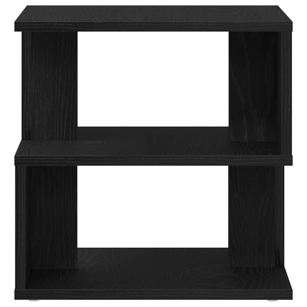 Masă laterală Stejar negru 40 x 40 x 40 cm Lemn compozit GartenMobel Dekor