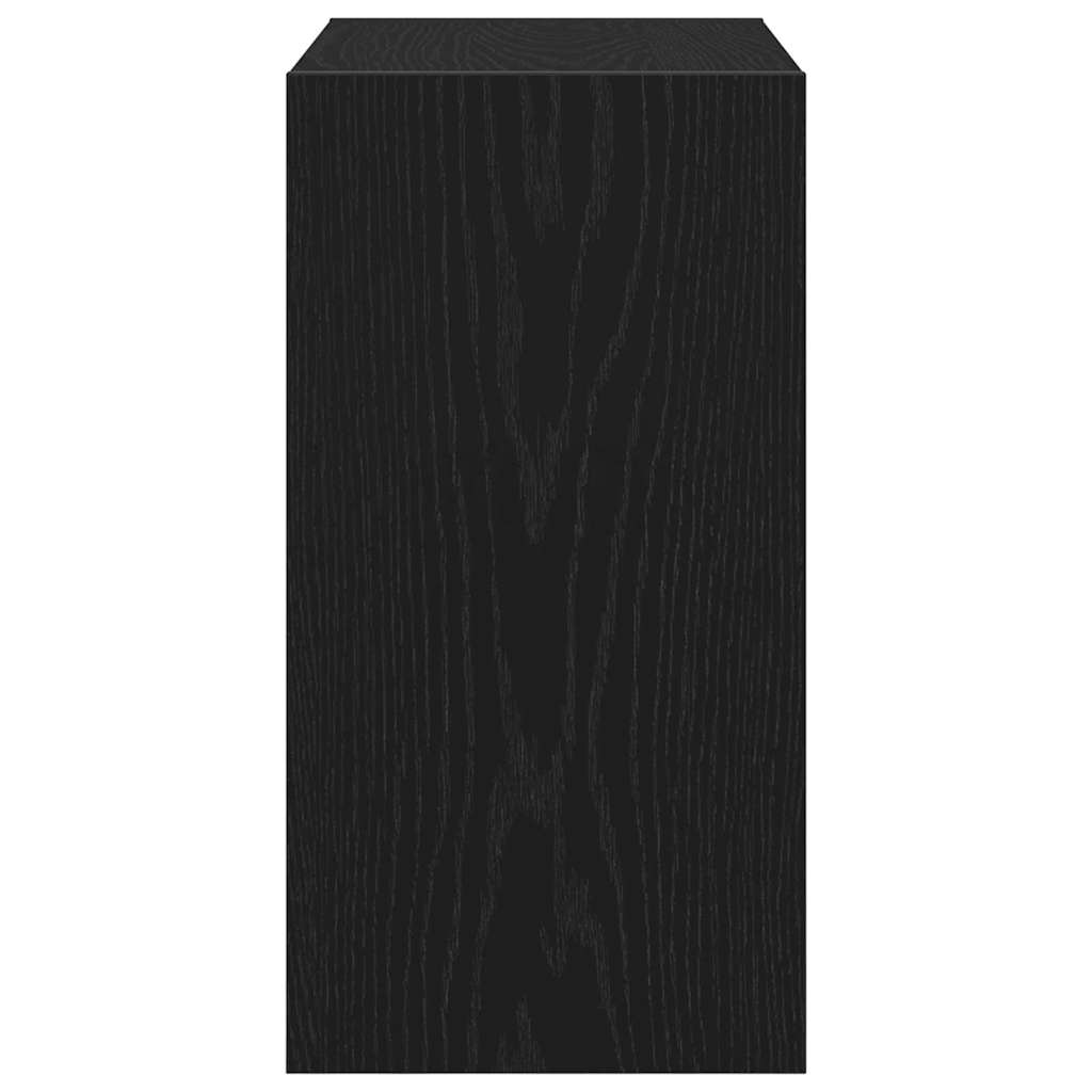 Masă laterală Stejar negru 50 x 26 x 50 cm Lemn compozit GartenMobel Dekor