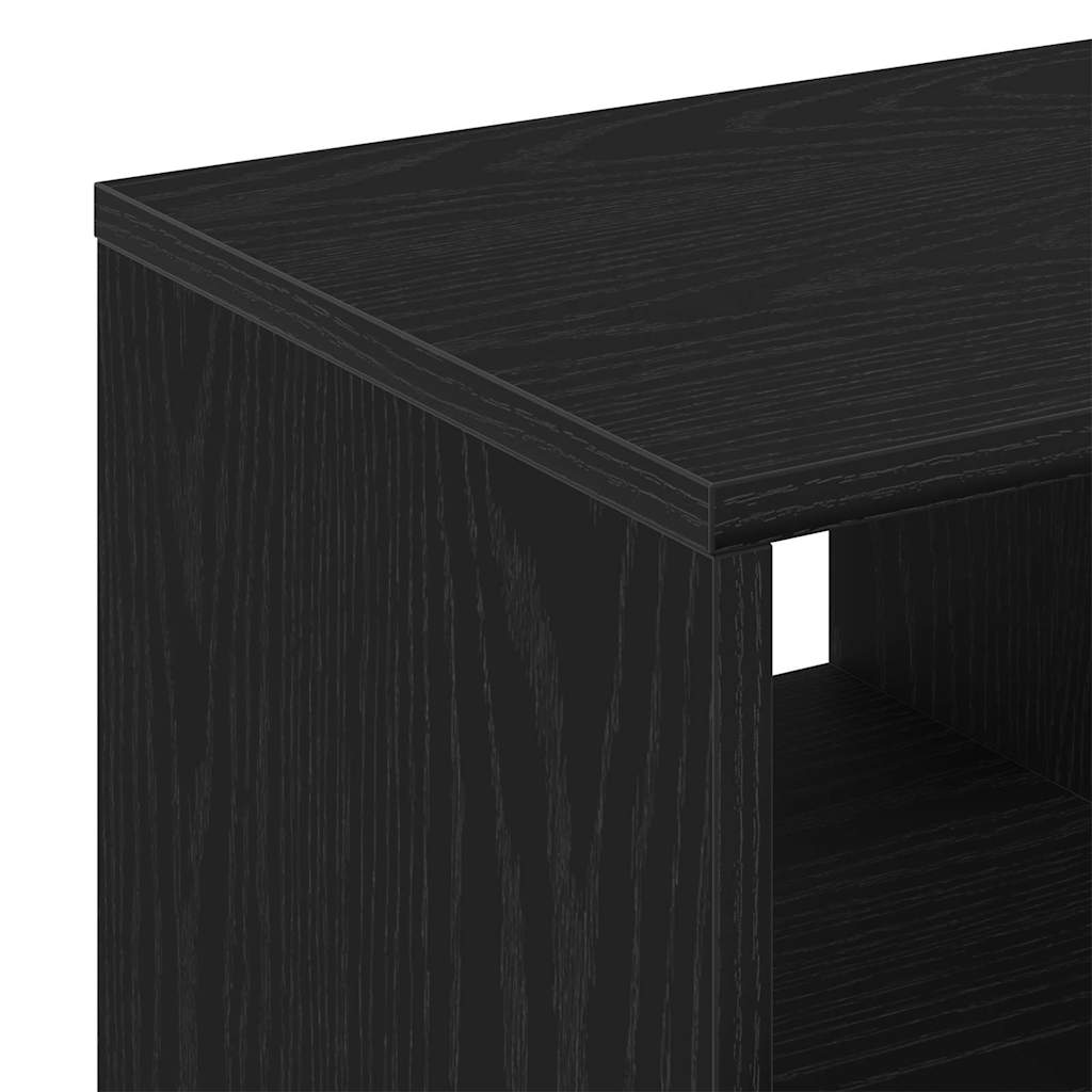Masă laterală Stejar negru 50 x 30 x 50 cm Lemn compozit GartenMobel Dekor