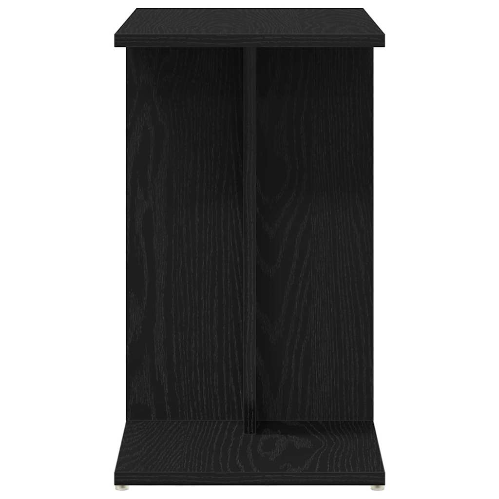 Masă laterală Stejar negru 50 x 30 x 50 cm Lemn compozit GartenMobel Dekor
