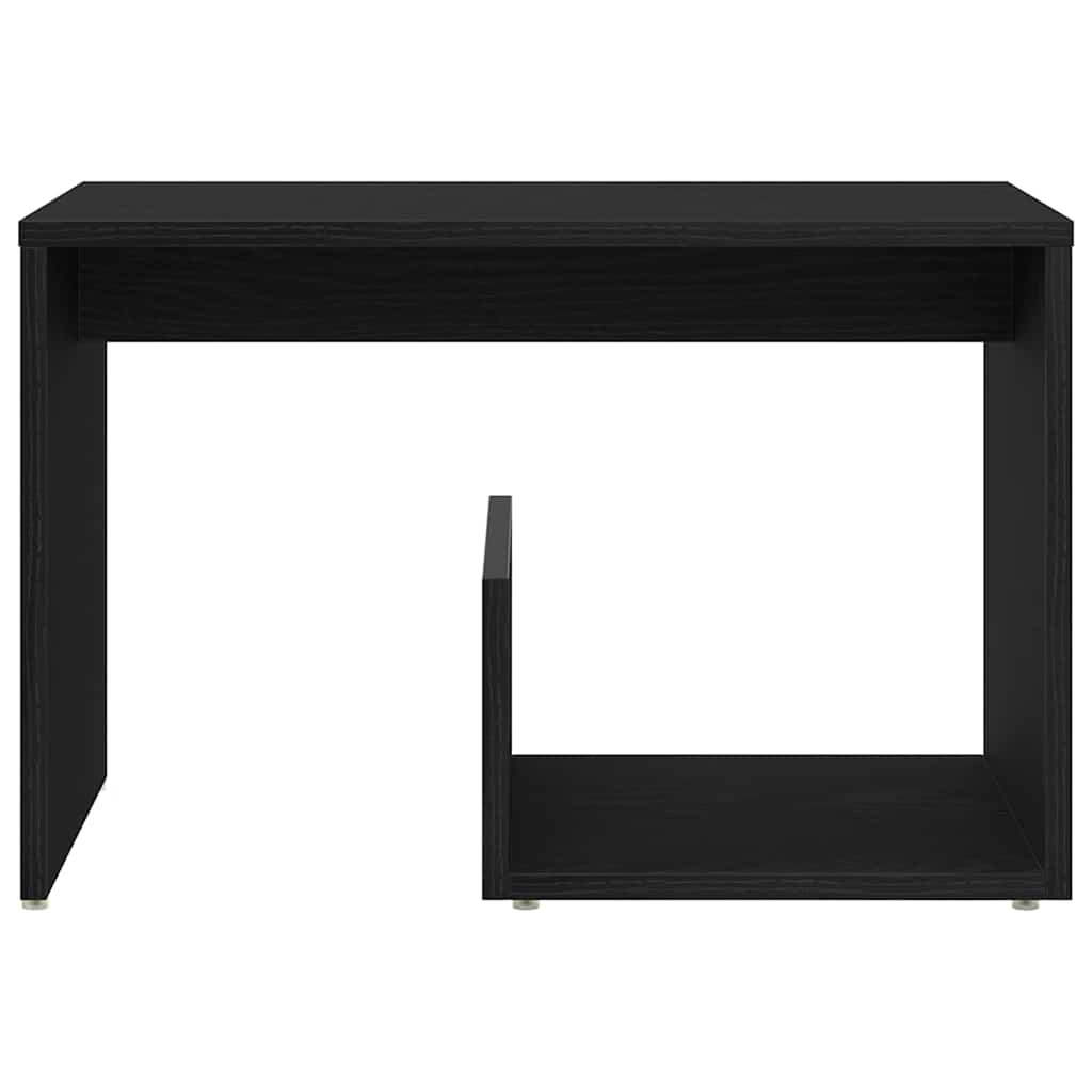 Masă laterală Stejar negru 59 x 36 x 38 cm Lemn compozit GartenMobel Dekor