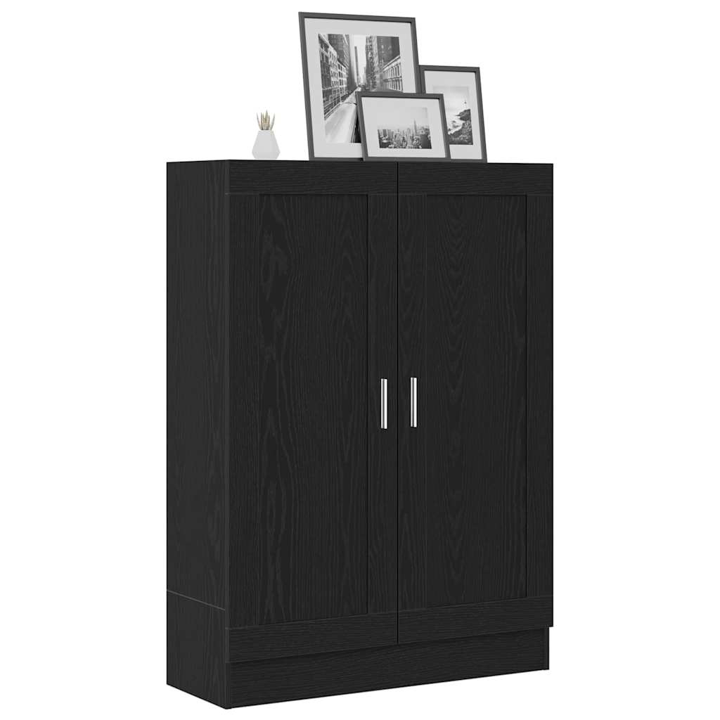 Raft pentru Cărți Stejar negru 82.5 x 30.5 x 115 cm GartenMobel Dekor