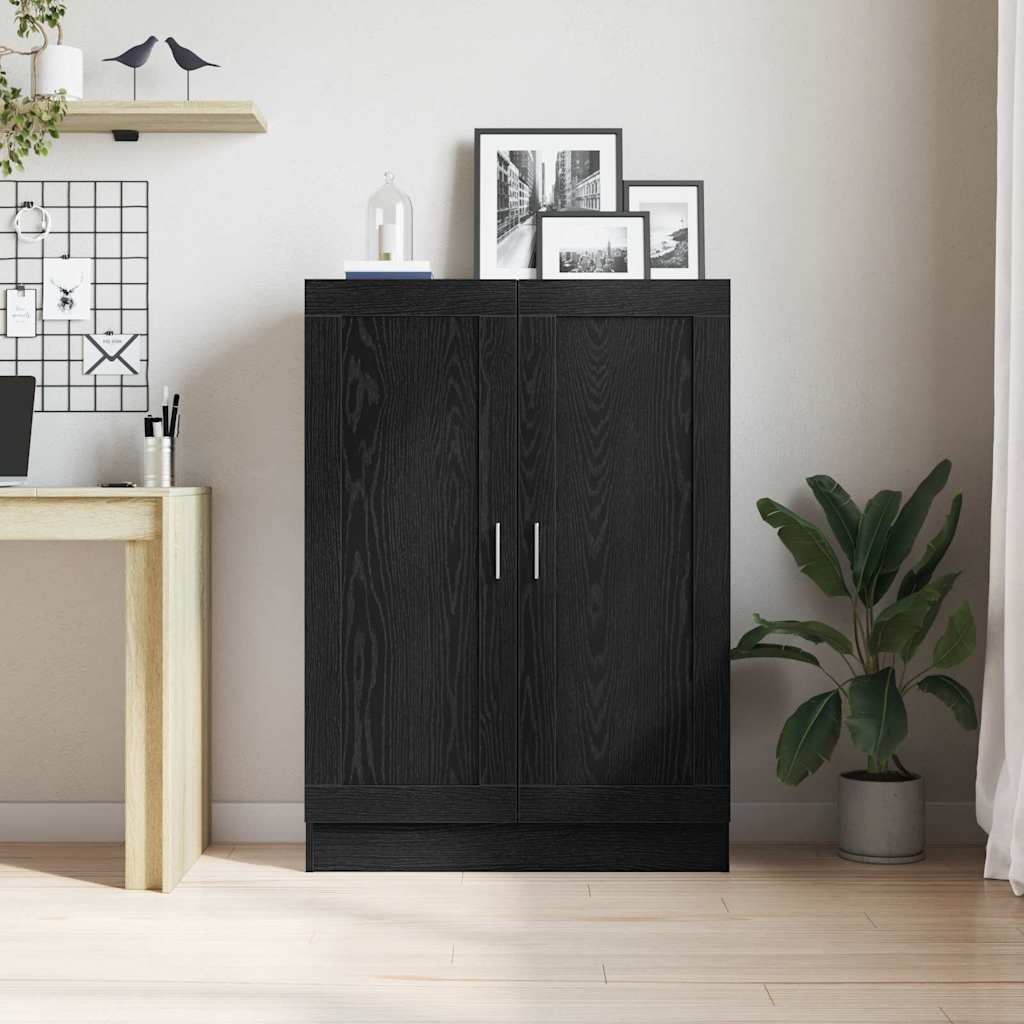 Raft pentru Cărți Stejar negru 82.5 x 30.5 x 115 cm GartenMobel Dekor