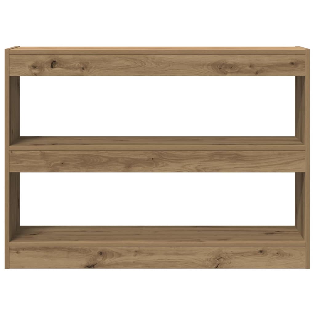 Bibliotecă stejar artizanal 100 x 30 x 72 cm Lemn compozit GartenMobel Dekor