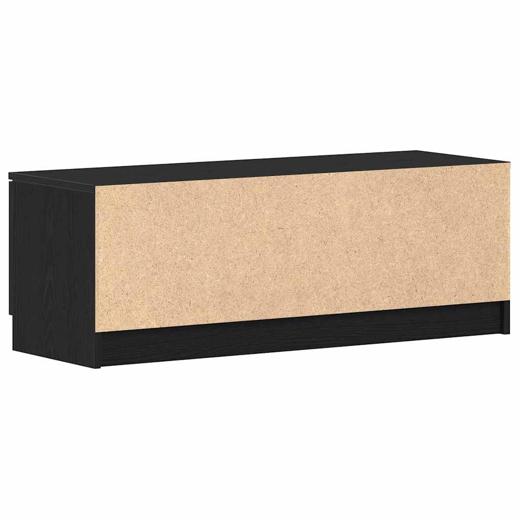 Cabinet TV Negru 102 x 35 x 36.5 cm Lemn compozit GartenMobel Dekor
