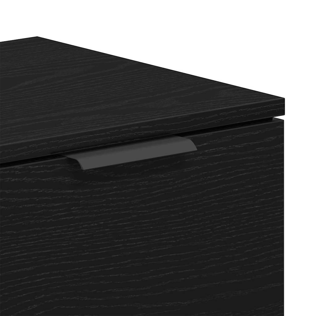 Cabinet TV Negru 102 x 35 x 36.5 cm Lemn compozit GartenMobel Dekor