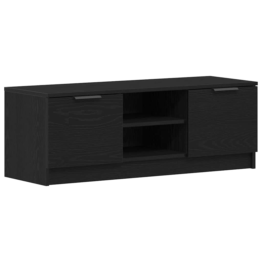 Cabinet TV Negru 102 x 35 x 36.5 cm Lemn compozit GartenMobel Dekor