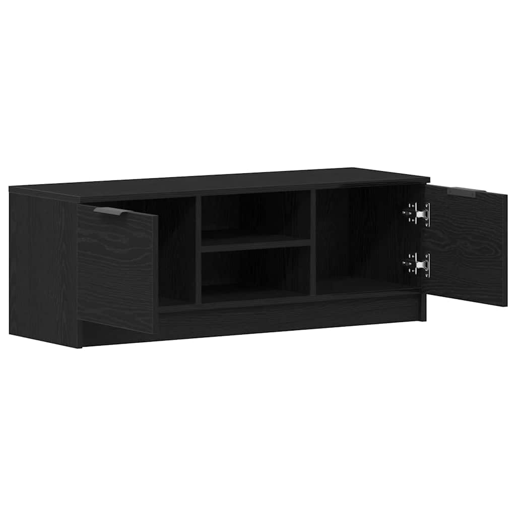 Cabinet TV Negru 102 x 35 x 36.5 cm Lemn compozit GartenMobel Dekor
