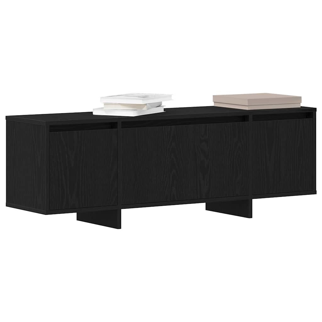 Cabinet TV Negru 120 x 30 x 40.5 cm Lemn compozit GartenMobel Dekor