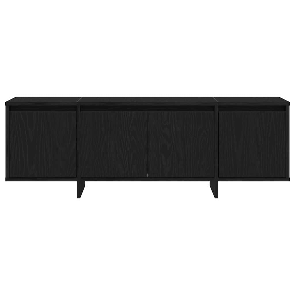 Cabinet TV Negru 120 x 30 x 40.5 cm Lemn compozit GartenMobel Dekor